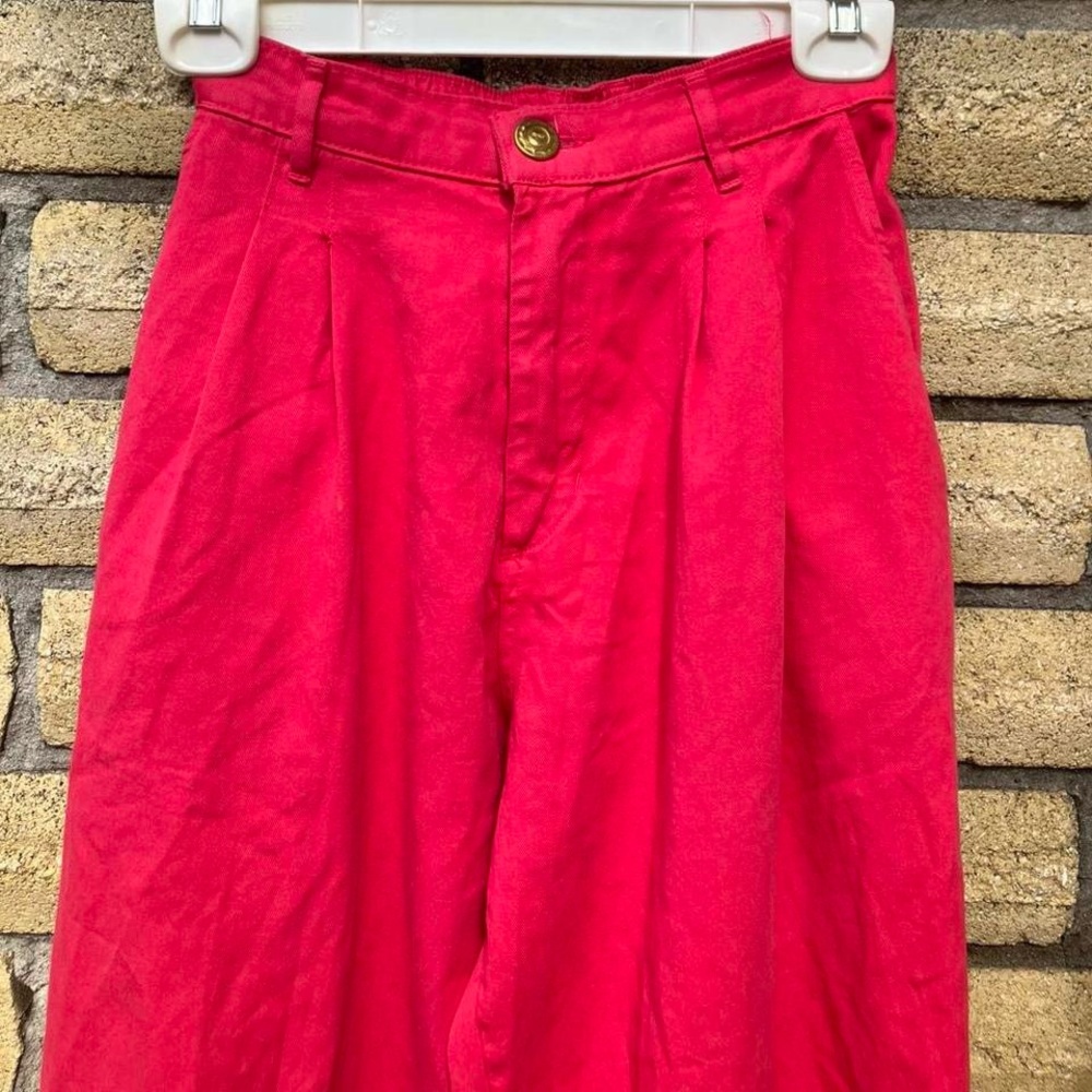 Hot Pink Big Bud Press Trousers